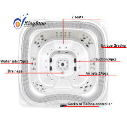 Гидромассажный спа бассейн Kingston JCS-88 (чаша)