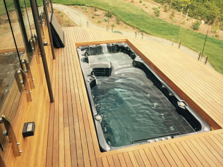 Плавательный спа бассейн Vortex Spas Hydrozone Exterme Плавательный спа бассейн Vortex Spas Hydrozone Exterme