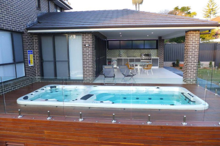 Плавательный спа бассейн Vortex Spas Hydrozone Exterme Плавательный спа бассейн Vortex Spas Hydrozone Exterme